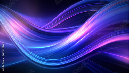 Abstract Background with Gradient Colors and Fluid Motion Design