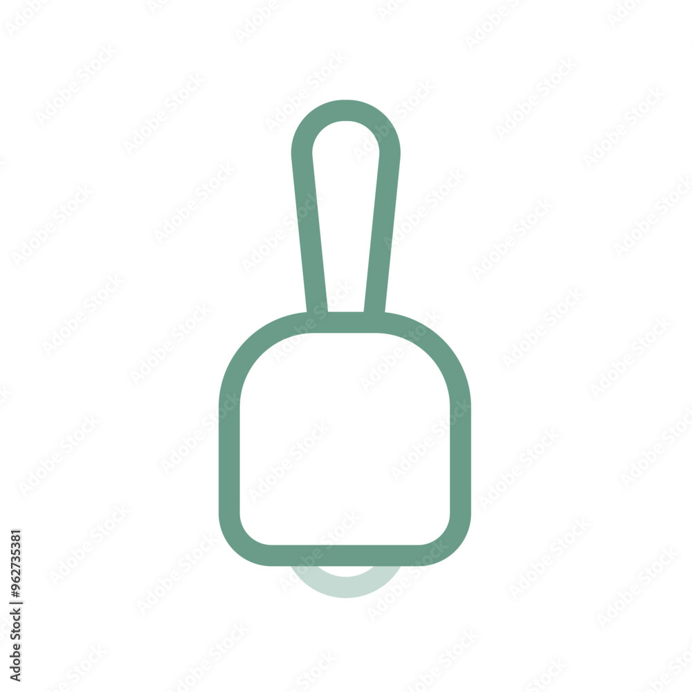 Obraz premium icon line two tune - bell