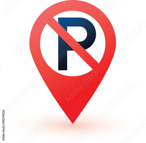 Free Download Isolated no parking zone pointer design - GFXLoad