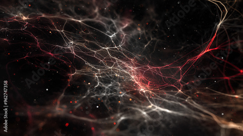 Dark matter structures, invisible cosmic web revealed photo