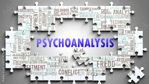 Photos Psychoanalysis as a complex subject, related to important topics