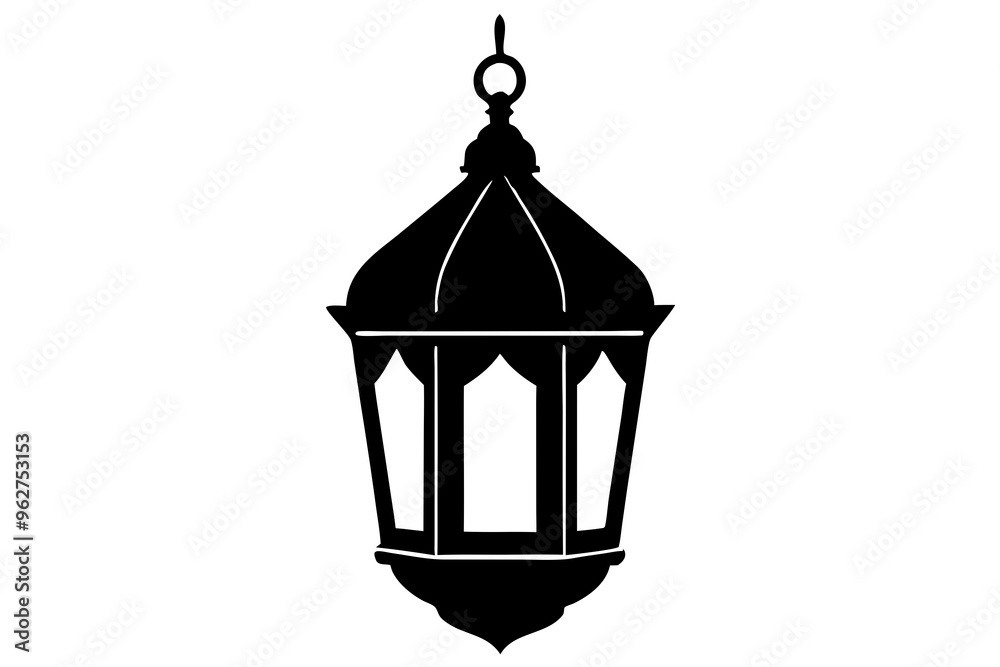 Islamic lantern light vector silhouette, Ramadan Islamic lanterns vector illustration
Islamic lantern light vector silhouette, Ramadan Islamic lanterns vector illustration