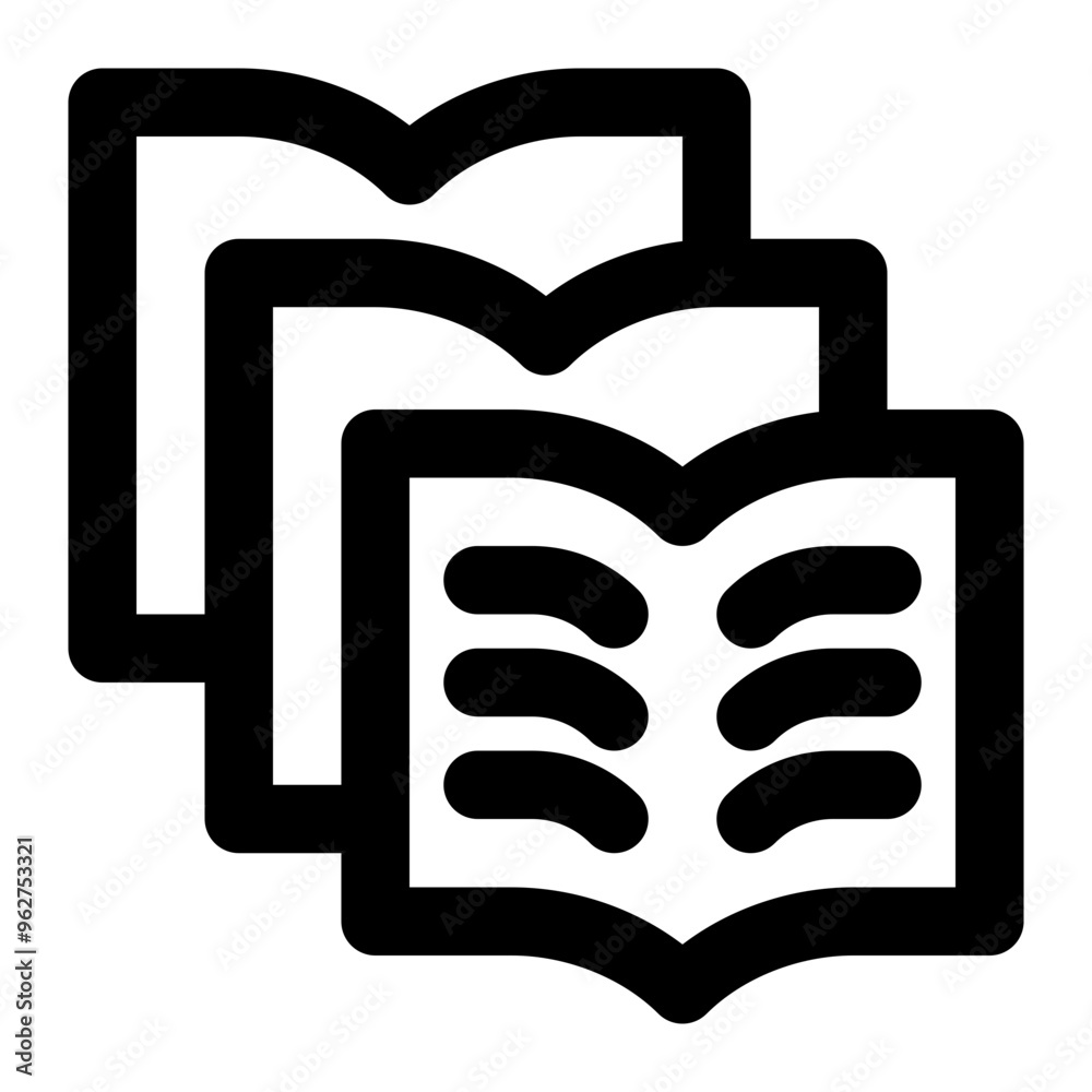 literacy, books, learning, education, literatures, reference, textbook outline icon literacy, books, learning, education, literatures, reference, textbook outline icon