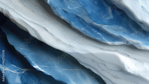 Wallpaper Mural Blue Marble: The Elegant Beauty of Natural Stone Torontodigital.ca