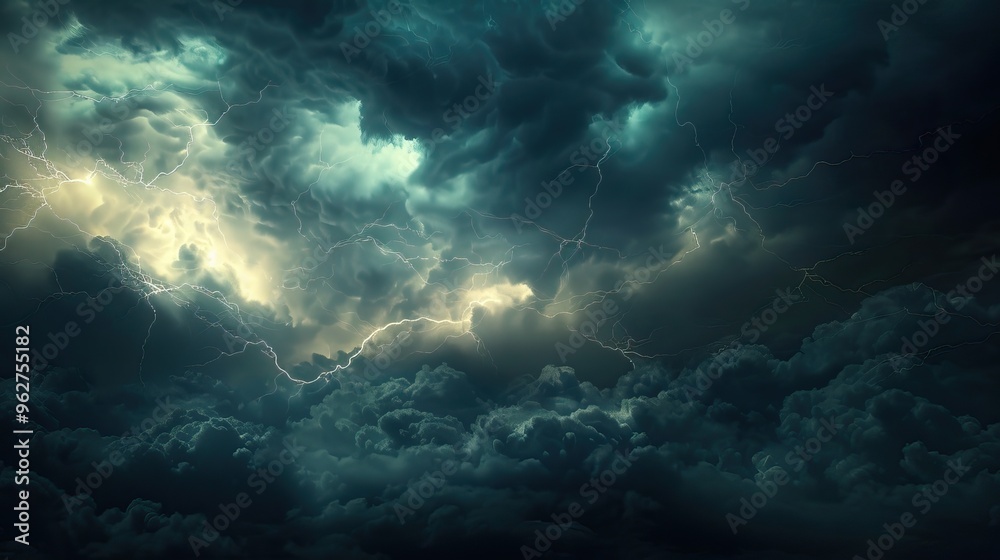 Thunderstorm Clouds and Lightning Thunderstorm Clouds and Lightning