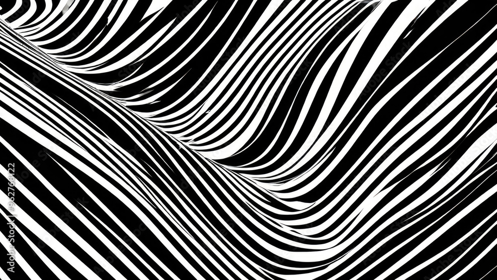 Black and White Stripes Background: Classic and Modern Contrasting Design Black and White Stripes Background: Classic and Modern Contrasting Design