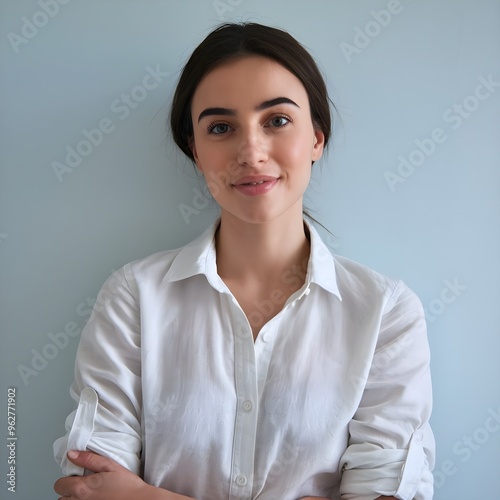 portrait of a smiling business woman