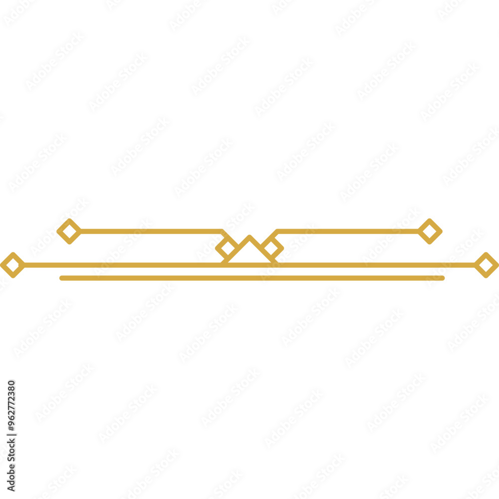 Art Deco Geometric Line Art Deco Geometric Line