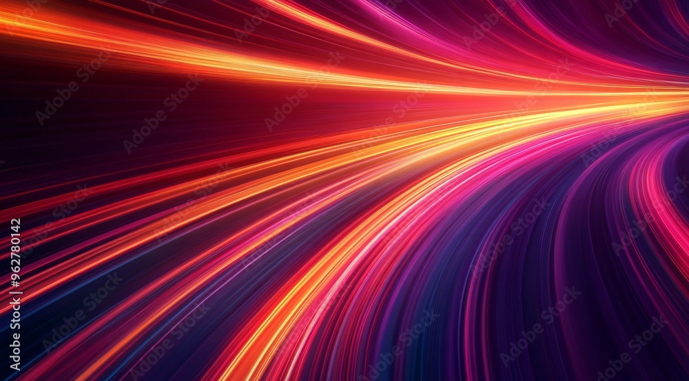 Abstract Colorful Lines Background Futuristic Design Abstract Colorful Lines Background Futuristic Design