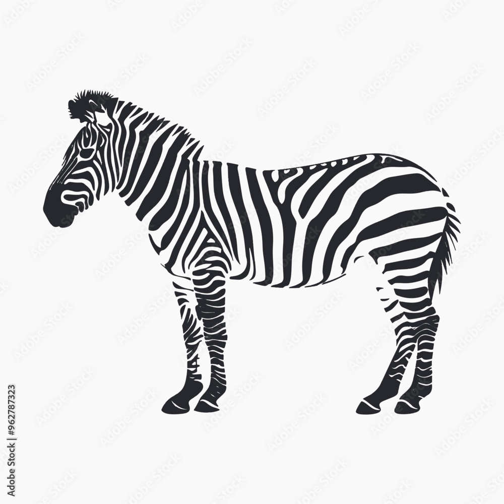 Obraz premium rawpixel_office_51_zebra_silhouette_clip_art_isolated_on_white__a60fc7bf-0516-44b2-bc64-7bb8b82a4a50-p