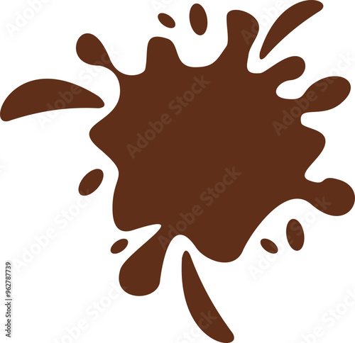 Chocolate Splash Vector