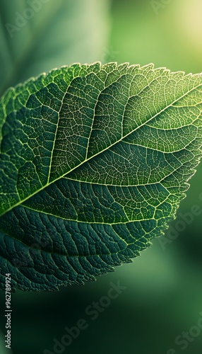 Close Up Photo of Green Leaf Veins