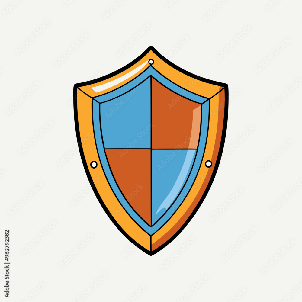 shield icon symbol vector illustration shield icon symbol vector illustration