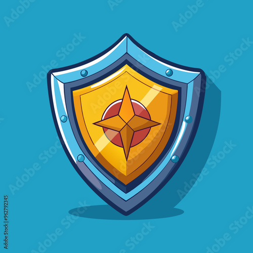 shield icon symbol vector illustration