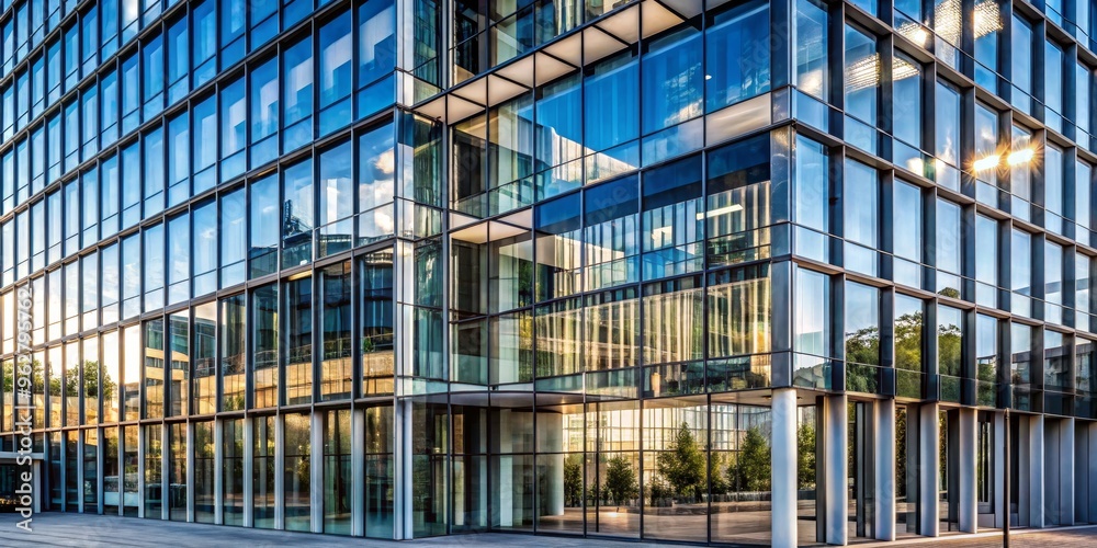 Modern Architecture A Glass Facade Reflecting the Sky, Architecture, Glass, Facade Modern Architecture A Glass Facade Reflecting the Sky, Architecture, Glass, Facade