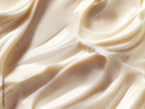 Creamy White Cosmetic Texture