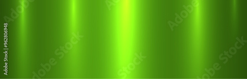 Green metal texture background, shiny lustrous chrome metallic pattern background.
