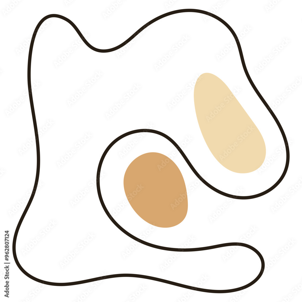 Organic Shape Line Organic Shape Line