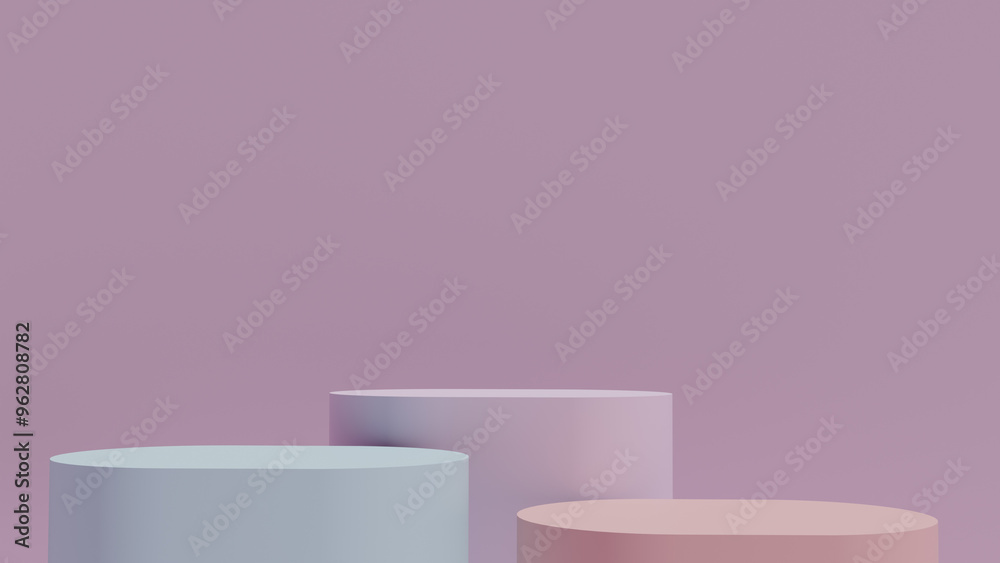 Realistic 3D product podium background, Minimal mockup or product display presentation, Stage for showcase. Realistic 3D product podium background, Minimal mockup or product display presentation, Stage for showcase.