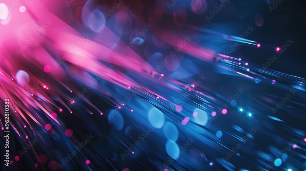 Abstract Fiber Optic Lights Abstract Fiber Optic Lights