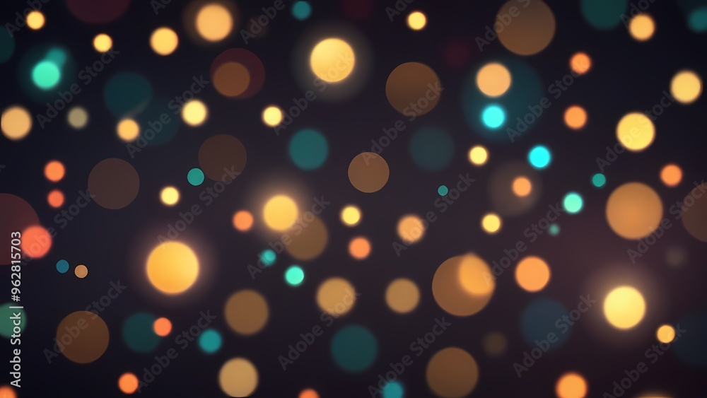 Obraz premium abstract background with bokeh