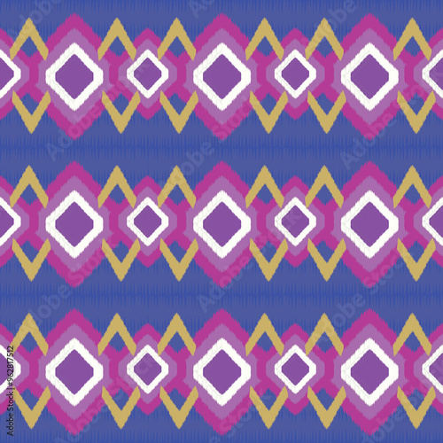 seamless geometric pattern with triangles