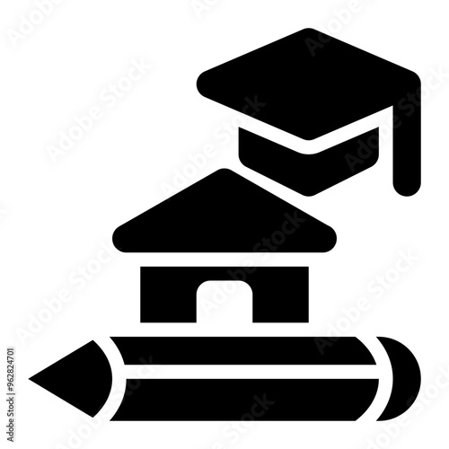 civil engineering, bachelor, education, engineering degree, engineering, learning solid or glyph icon