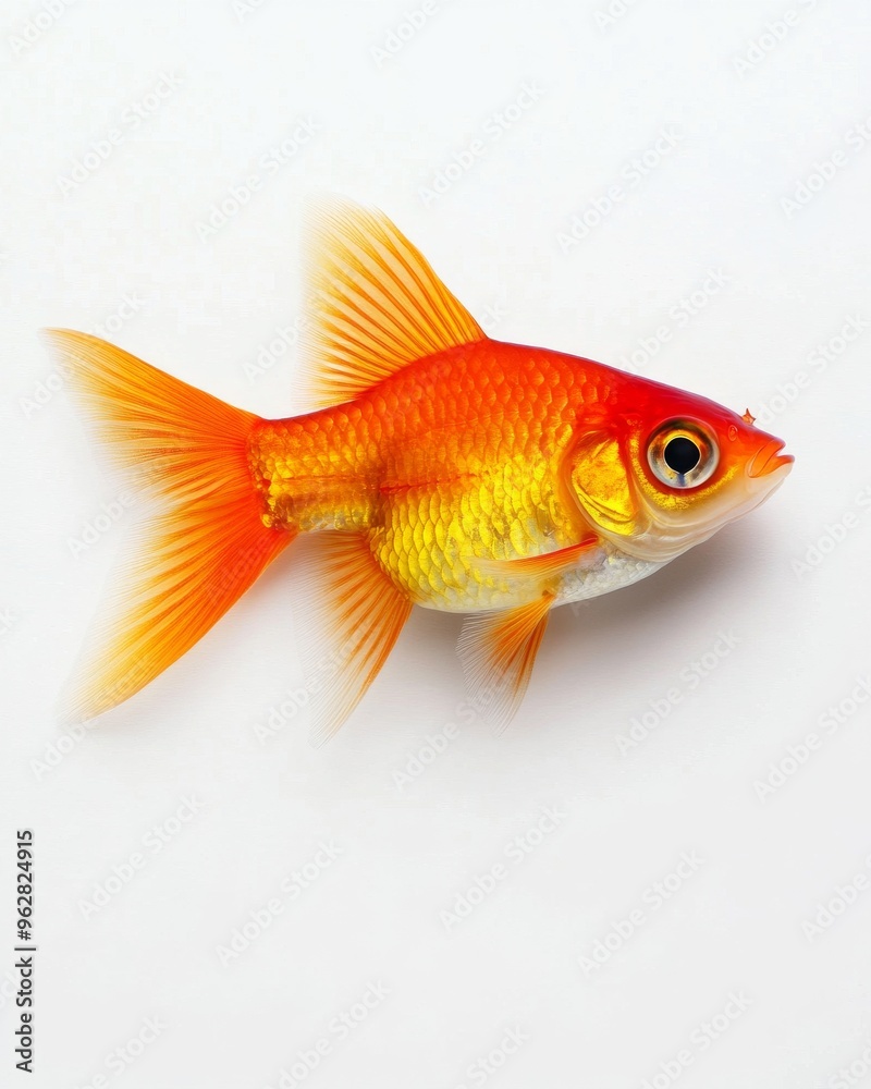 Fototapeta premium the Platy Fish, Isolated on white Background,