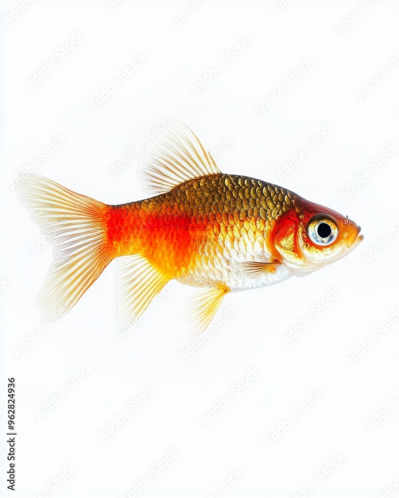 Obraz premium the Platy Fish, Isolated on white Background