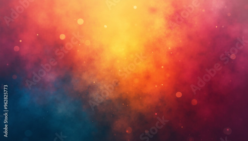 Colorful Abstract Background Reflecting Hispanic Diversity