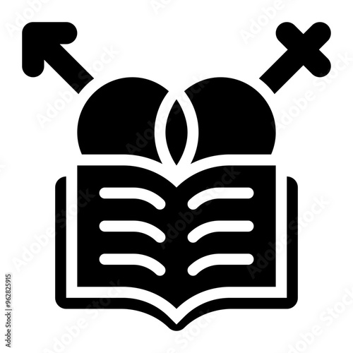 sex education, gender, education, learning, sexual, reproduction solid or glyph icon