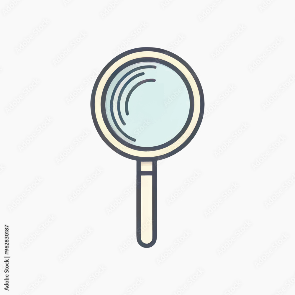 Magnifying glass vector illustration Magnifying glass vector illustration