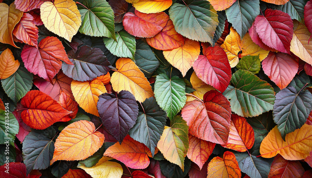 A vibrant display of autumn leaves in various colors, showcasing the beauty of nature during the fall season. A vibrant display of autumn leaves in various colors, showcasing the beauty of nature during the fall season.