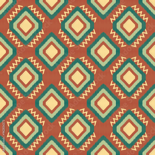 seamless pattern with shapes