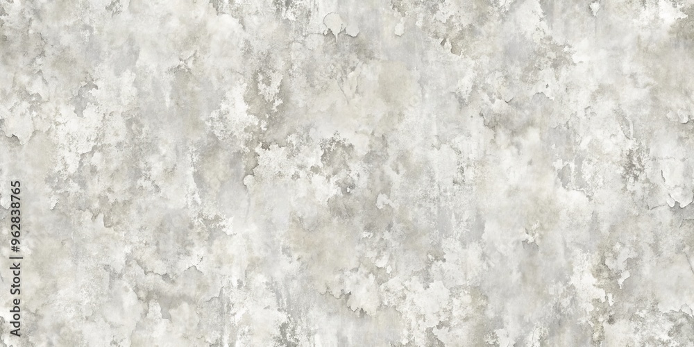 Fototapeta premium Abstract White Grey Concrete Wall Texture, Seamless Pattern, Grunge Background, Wall, Texture, Abstract