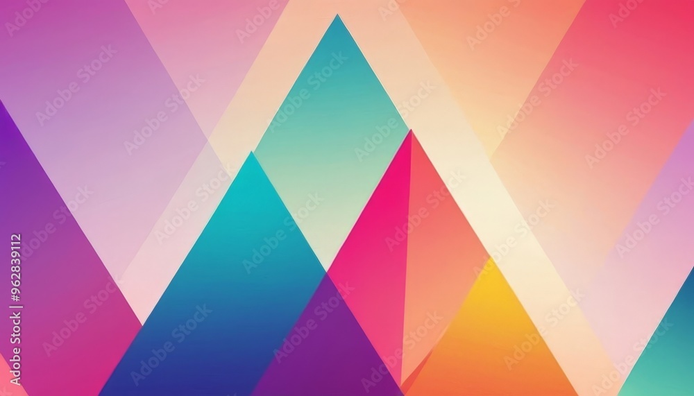 Abstract geometric pattern with vibrant colors in a minimalist style. Abstract geometric pattern with vibrant colors in a minimalist style.