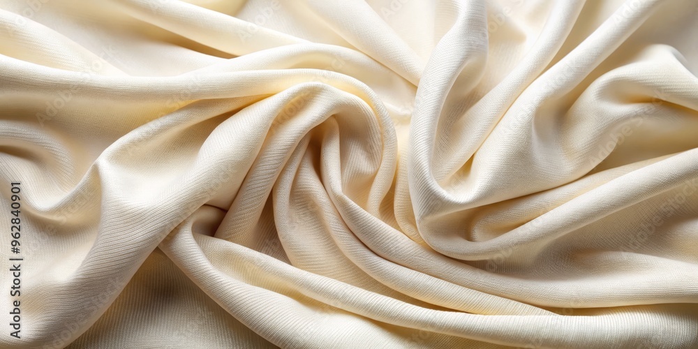 Creamy Draped Fabric Texture, Closeup, Smooth, Silky, Luxury, fabric texture, drapery Creamy Draped Fabric Texture, Closeup, Smooth, Silky, Luxury, fabric texture, drapery