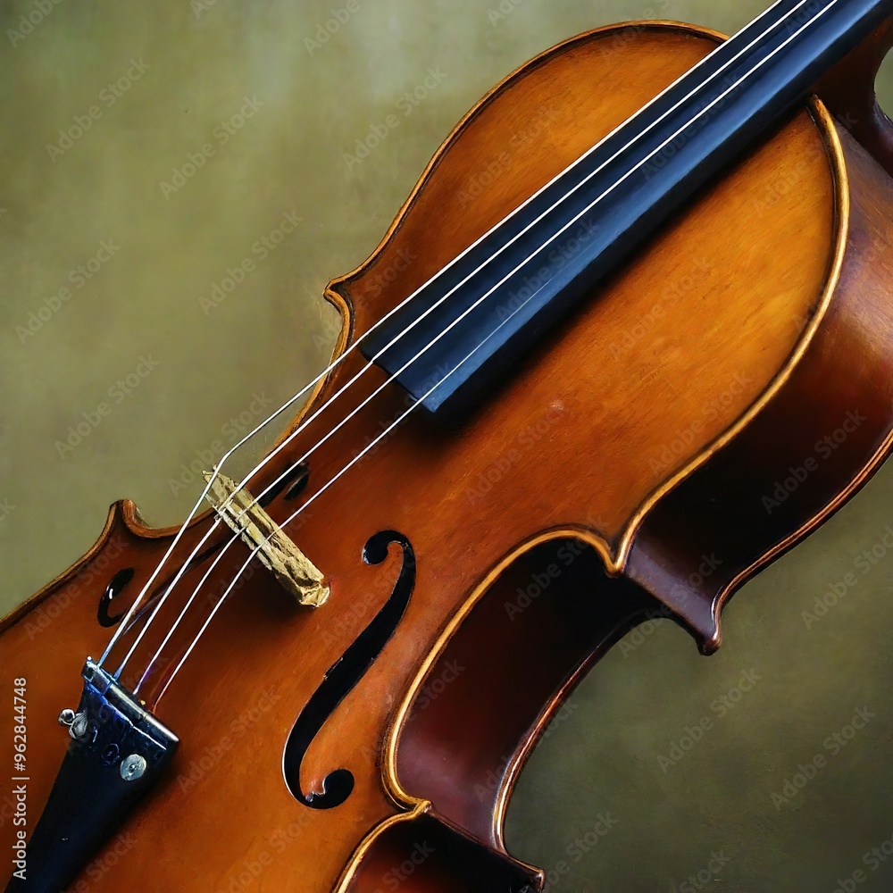 a closeup shot of beautiful violin on wooden background a closeup shot of beautiful violin on wooden background