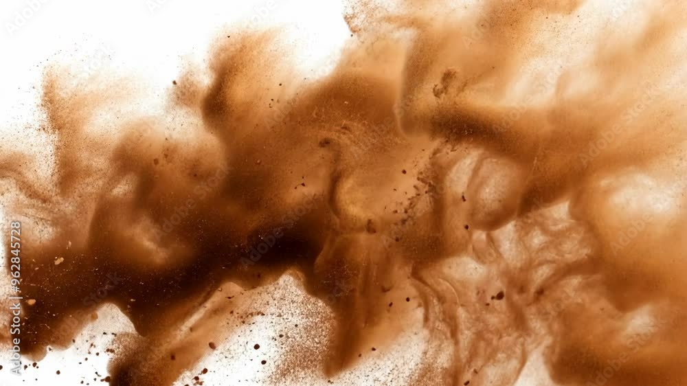 Dynamic swirling brown liquid art created in a studio with contrasting background showcasing fluid motion and texture Dynamic swirling brown liquid art created in a studio with contrasting background showcasing fluid motion and texture