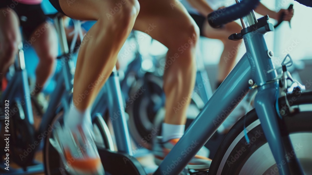 Spin Class Fitness Studio Workout Spin Class Fitness Studio Workout