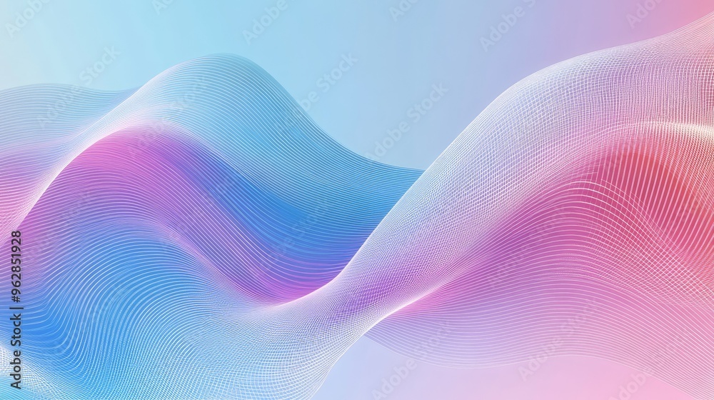 Dynamic wave design with smooth, energetic lines and modern gradients ...