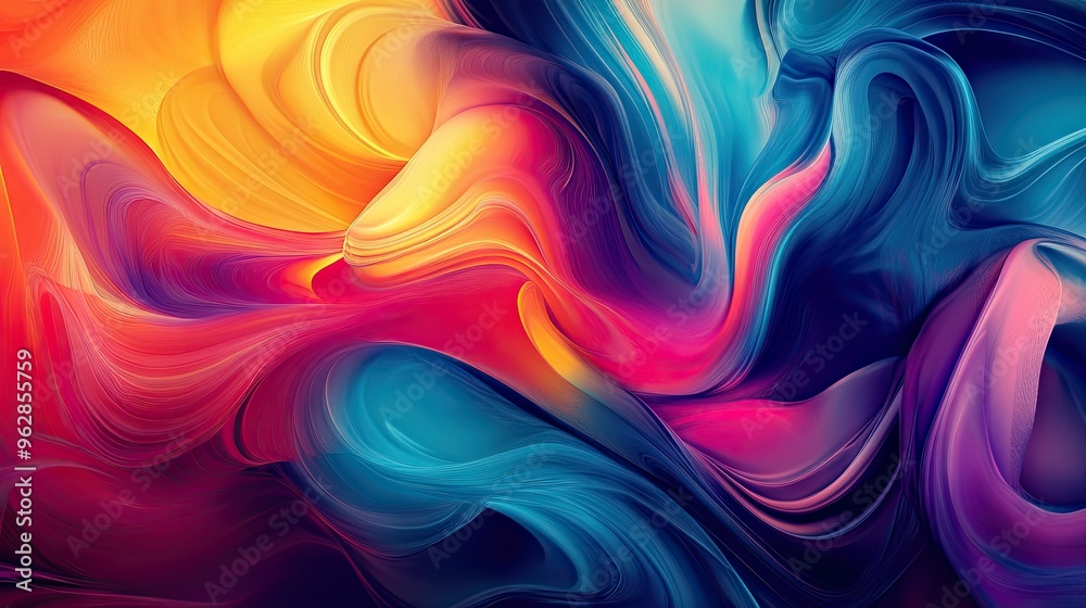 Moving, colorful abstract design with dynamic effects and fluid transitions, perfect for use in contemporary design templates. Moving, colorful abstract design with dynamic effects and fluid transitions, perfect for use in contemporary design templates.
