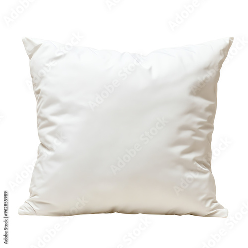 A soft white cushion perfect for home decor