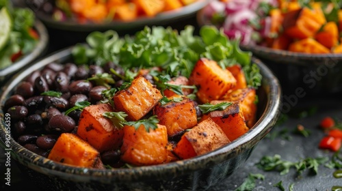 Sweet Potato & Black Bean Salad Bowl Recipe - Healthy & Delicious