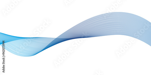 basic wave gradation, electric wave design, used in web, banner, foreground object, electric design, hologram and others