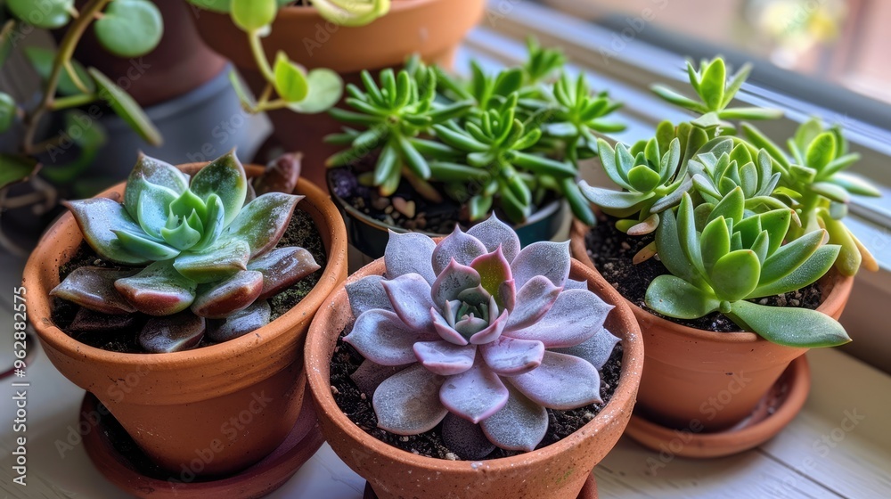Small potted succulents indoors Small potted succulents indoors