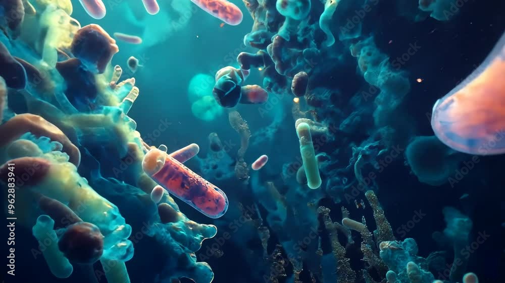 Microscopic World 3D Animation Microscopic World 3D Animation