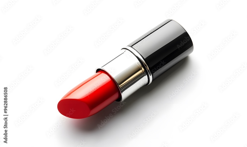 red lipstick isolated on white background red lipstick isolated on white background