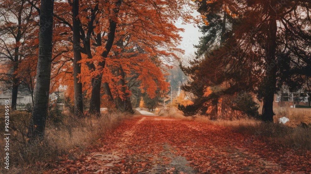Fototapeta premium autumn in the woods