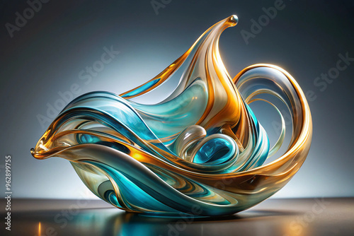 Holo Abstract 3D Shapes